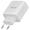Carregador para dispositivos móveis Savio LA-12 Universal Branco AC Carregamento rápido Interior