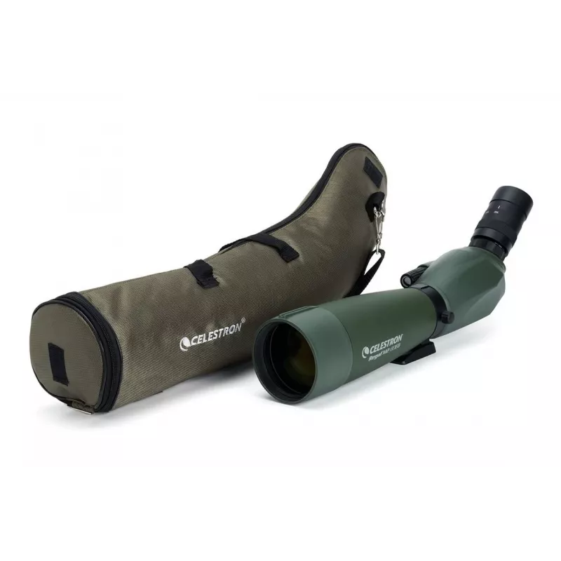 Telescópio terrestre Celestron Regal M2 80ED 60x BaK-4 preto, verde
