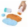 Massa de modelar Wonder Factory Never Dry Dough, azul-claro, laranja