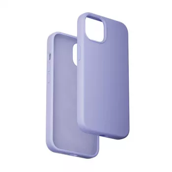 Capa de silicone Vention KUFV0-20 para iPhone 15 Plus, roxo, toque suave, leve
