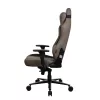 Cadeira gaming Arozzi Vernazza SoftPU castanha — design ergonómico, revestimento SoftPU