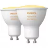 Lâmpadas LED GU10 pack duplo com Hue Bridge – Philips Hue White Ambiance, substitui 35W