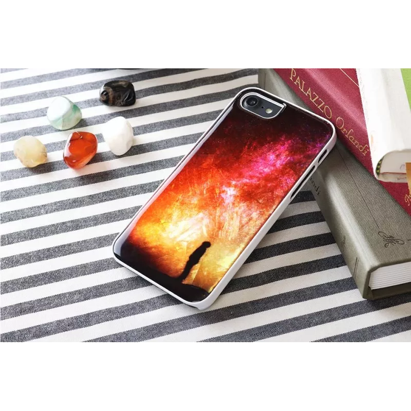 Capa de proteção iKins para Apple iPhone 8/7 — Starry Night branco
