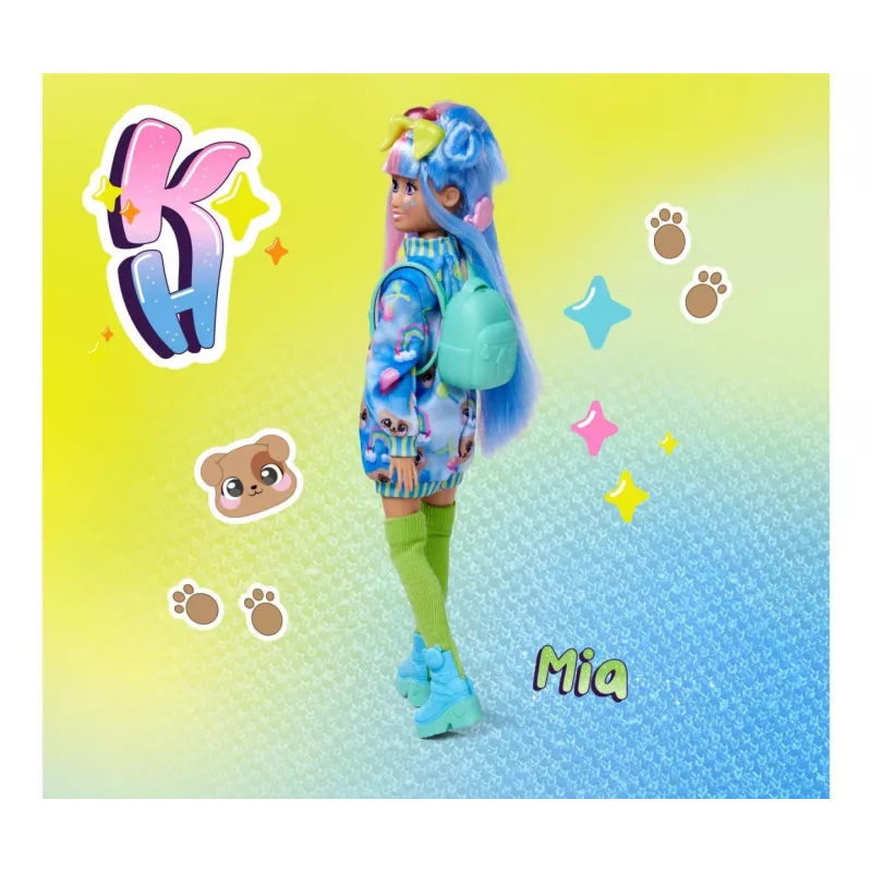 Boneca Kawaii Hi Mia + acessórios 595-3974
