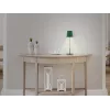 Beper P201UTP115 candeeiro de mesa LED recarregável, 1,5 W, interruptor tátil, regulável, adaptador para garrafa de 33 mm, resistente à água, verde