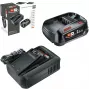 Conjunto de arranque de bateria 18V 1x 2,5Ah + carregador rápido AL 18V-44 (preto, bateria de iões de lítio 2,5Ah, POWER FOR ALL ALLIANCE)