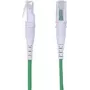 Cabo de patch RJ45 Patchsee ThePATCHCORD Cat. 6A, U/UTP, extra fino, verde, 2,4 m (TPC-SG-U/8)