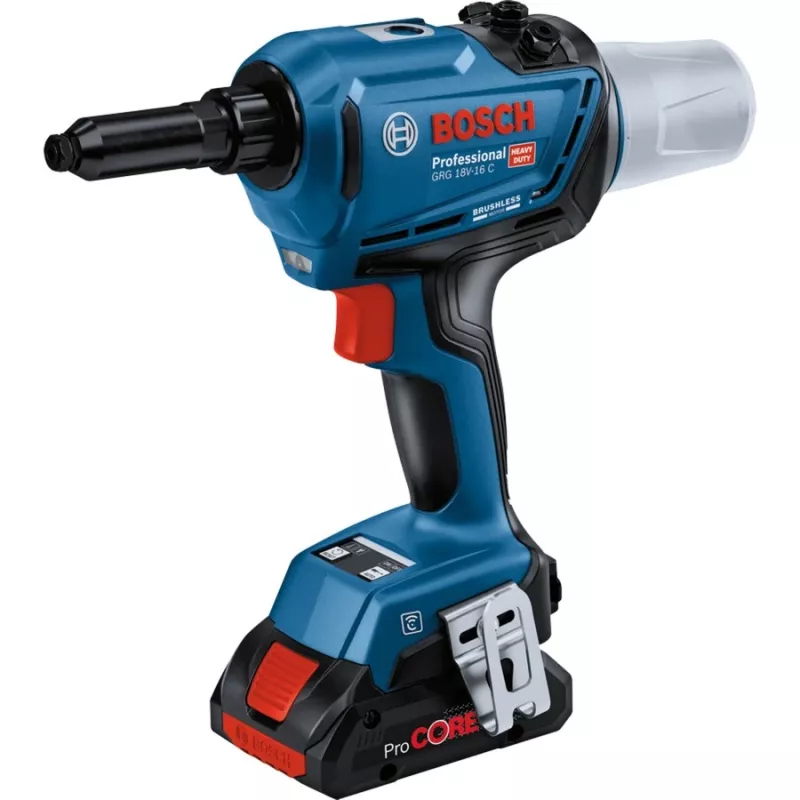 Rebitadeira Bosch 0 601 9K5 001 preta, verde 3,2,4,4,8,5,0,5,6 mm 16000 kN