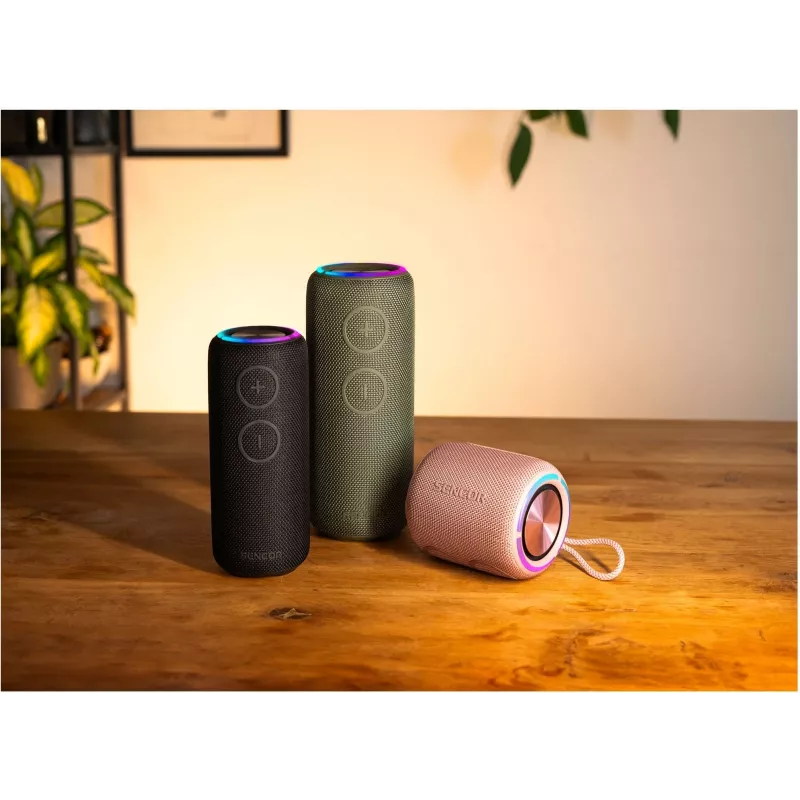 Altifalante Bluetooth SIRIUS 2 Preto Potência 20W