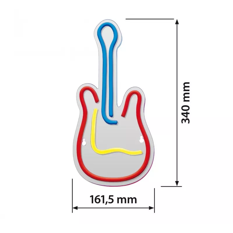 Actis Neon LED ACS-NEON guitarra