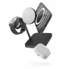 Carregador de dispositivo móvel ZENS ZEAPDC01/00 auscultadores, smartphone, smartwatch, tablet preto AC carregamento sem fios carregamento rápido interior