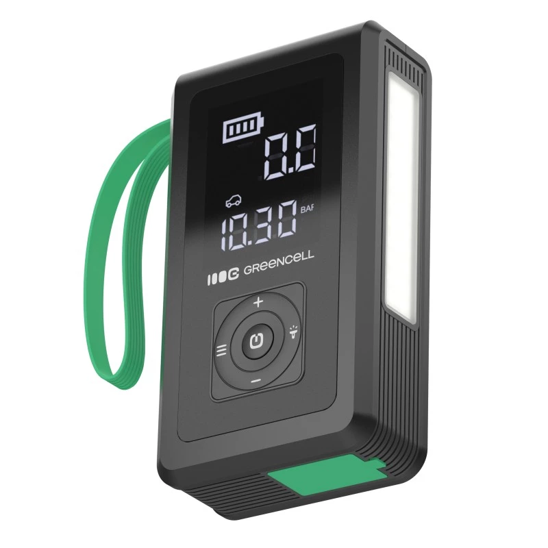 Arrancador de bateria Green Cell PowerBoost Air com compressor, 8000 mAh, 1000 A (CJSGC03)