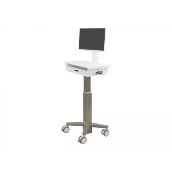 Carrinho multimédia Ergotron CareFit slim 2.0 Cinzento Branco Alumínio Plástico Aço