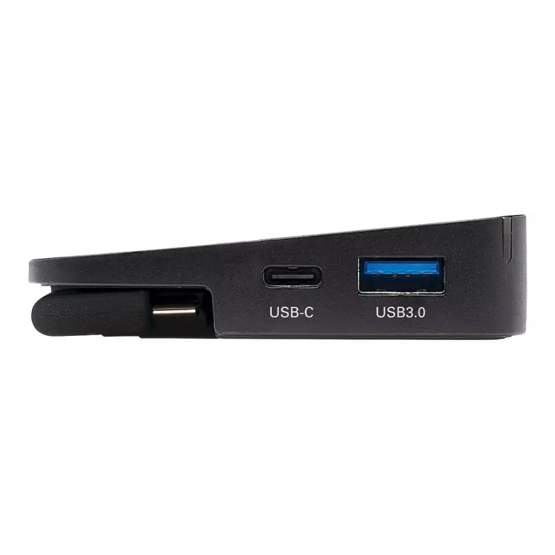 Eaton Tripp Lite U442-DOCK7D-B estação de ancoragem USB-C para três monitores, USB-C 3,1 / Thunderbolt 3, 4K HDMI e DisplayPort, VGA, USB-A/C, GbE, 100 W PD, preta