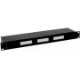 Indicador de volume Omnitronic SPL-1 1 canal 19 polegadas (48,30 cm) indicador