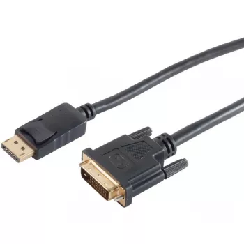 Adaptador de cabo de vídeo DisplayPort DVI ShiverPeaks BS77492-1