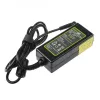 Fonte de alimentação Green Cell AD40P 45W para portáteis, 19V 2.37A, AC-DC, entrada 100–240V, preto