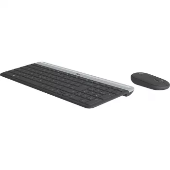 Conjunto de teclado e rato Logitech MK470 slim combo