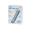 Hub LogiLink USB 3.2 Gen1 4 portas USB-A 1x USB3.0 AF 3x USB2.0 AF UA0436