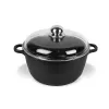 Panela com tampa Maestro MR-4616C 16 cm 1 l preta