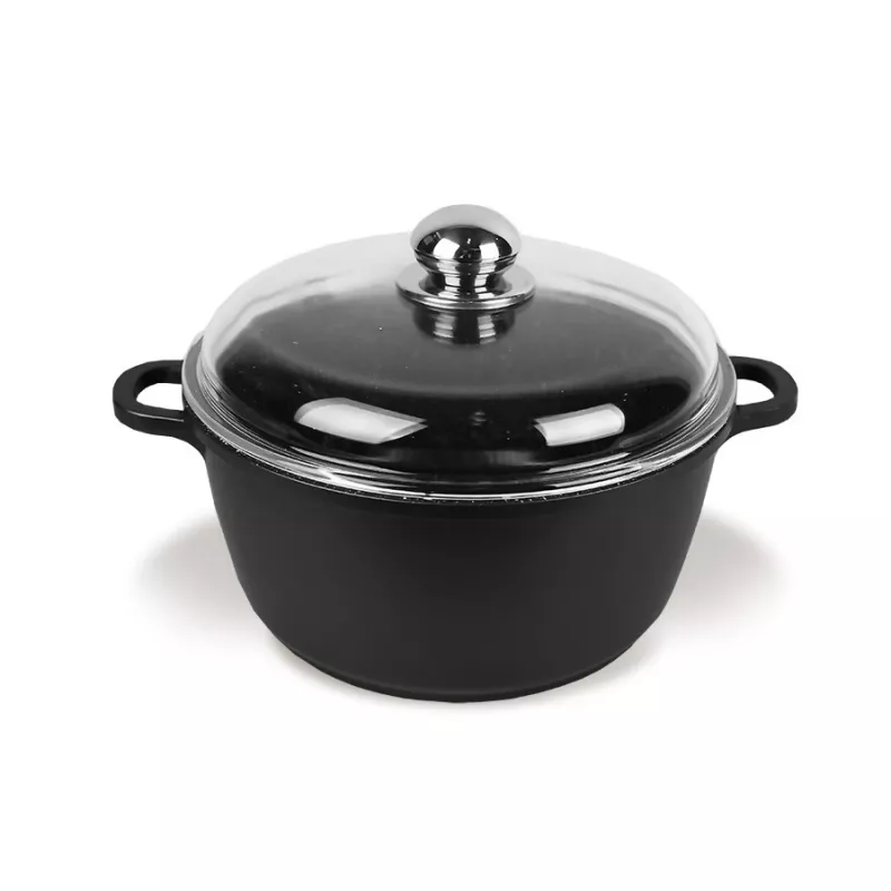 Panela com tampa Maestro MR-4616C 16 cm 1 l preta