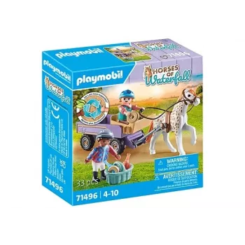 Playmobil 71496 Horses of Waterfall: carruagem de pónei