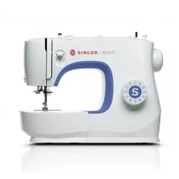 Singer | Máquina de costura | M3405 | Número de pontos 23 | Número de casas de botão 1 | Branco