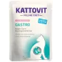 KATTOVIT gastro comida seca veterinária para gatos 85 g — arroz e salmão, adulto, sem glúten, 8% proteína