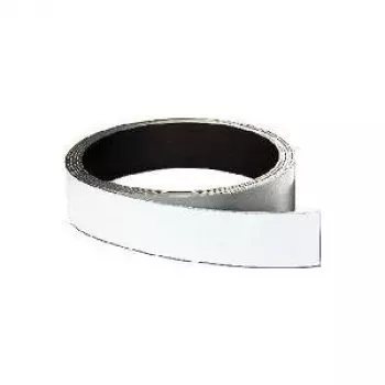 Fita magnética Franken LS50 0,8 mm de espessura 50 mm x 10 m branca