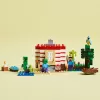 LEGO Minecraft conjunto 21275 casa na selva TNT brinquedo de construção, 287 peças, 2 minifiguras, a partir de 8 anos