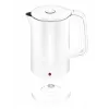 Chaleira elétrica MPM 1,7 L 2200 W caixa em aço inoxidável, botões, termostato regulável, bloqueio de segurança