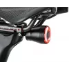 Rockbros Q5 luz traseira preta para bicicletas com sistema STOP inteligente