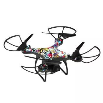 Drone Denver 2,4 GHz com câmara HD e manutenção de altitude