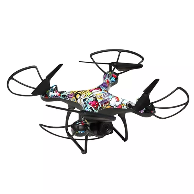 Drone Denver 2,4 GHz com câmara HD e manutenção de altitude