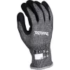 Luvas de trabalho P-84735, tam. XL (10), resistência ao corte F/7 (preto/cinzento, 1 par)