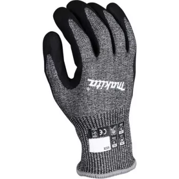 Luvas de trabalho P-84735, tam. XL (10), resistência ao corte F/7 (preto/cinzento, 1 par)
