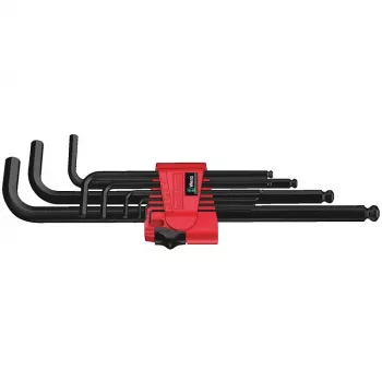 Chave sextavada em L Wera 950/9 Hex-Plus 6 métrica 9 peças