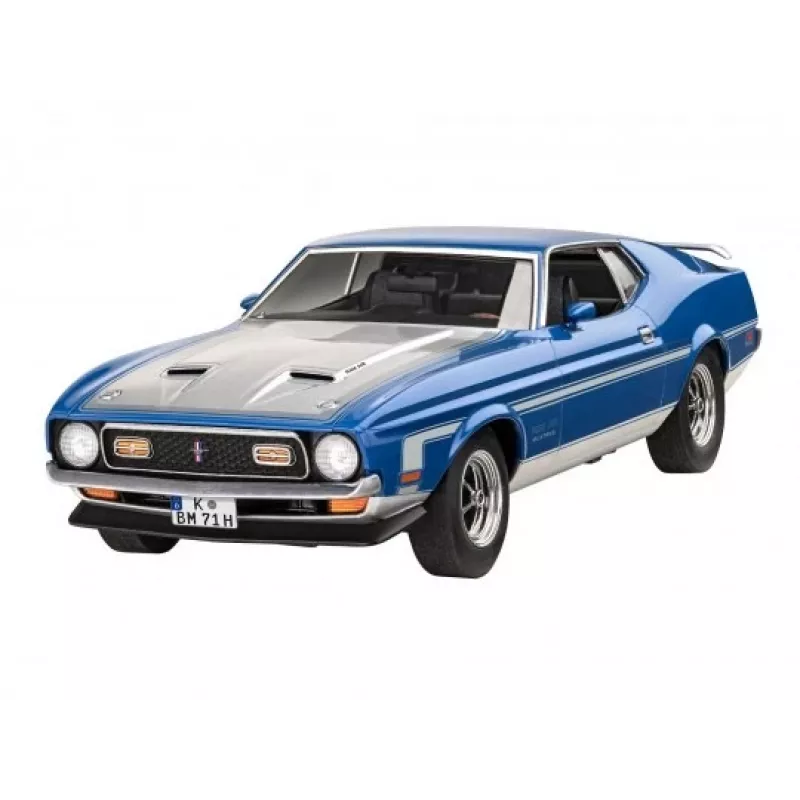 Maquete em plástico REVELL Ford Mustang Boss 351 kit à escala 1:25