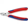 Knipex Super-Knips 78 23 125 Alicate de corte lateral para eletrónica e mecânica de precisão sem bisel 125 mm