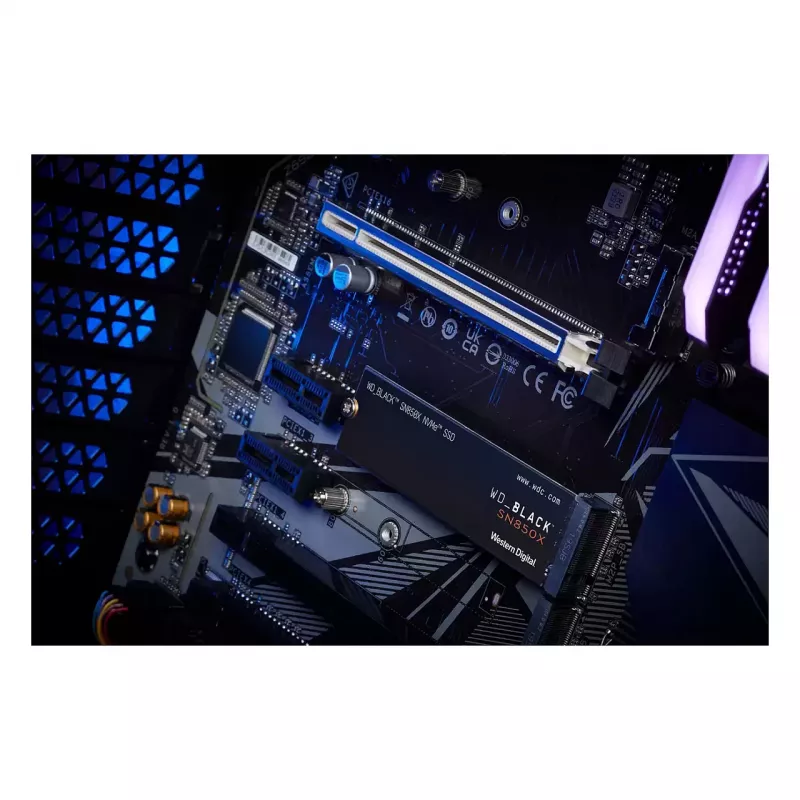 WD_BLACK SN850X NVMe SSD WDBB9G0010BNC - SSD - 1 TB - Interno - M.2 2280 - PCIe 4.0 (NVMe) - Preto