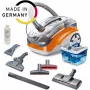 Aspirador vertical THOMAS Aqua + Pet & Family 1,8 L — Aspirador seco e húmido, 1700 W, laranja/cinzento