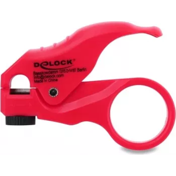 Ferramenta de descarnar para cabos de rede DELOCK 90996, vermelho