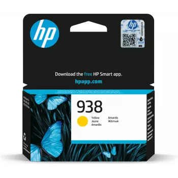 Cartucho de tinta original HP 938 amarelo