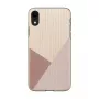 Capa para smartphone man and wood para iPhone XR – tulip preto, capa rígida protetora