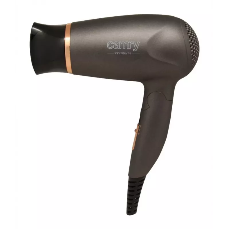 Camry CR 2261 Secador de cabelo Cinzento metálico, Dourado 1400 W