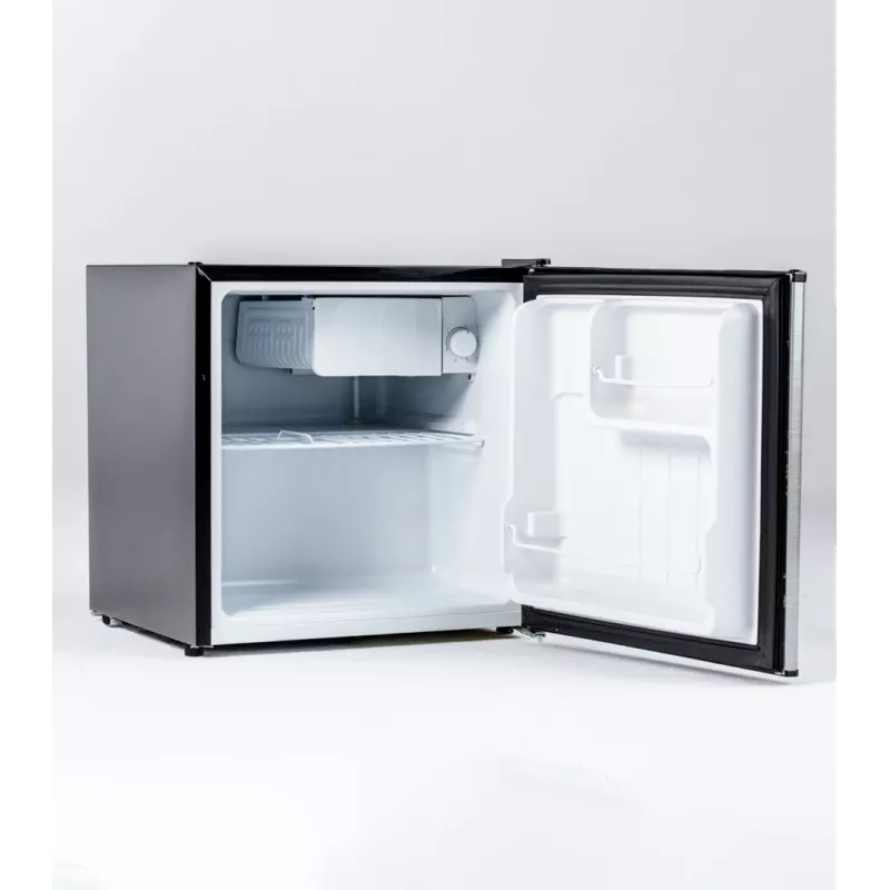 Combinado de frigorífico e congelador Ravanson LKK-50ES (aço inoxidável)