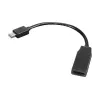 Adaptador de cabo de vídeo Lenovo 0B47089 0,2 m Mini DisplayPort HDMI preto