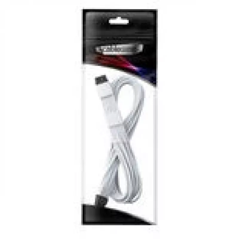 Cabo revestido CableMod Universal Pro ModMesh 16‑Pin para 16‑Pin StealthSense, 60 cm, branco