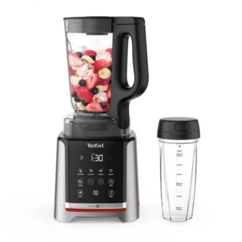 Batedeira de alta velocidade Tefal InfinyMix+ BL91HD31 1600 W preto/aço inoxidável