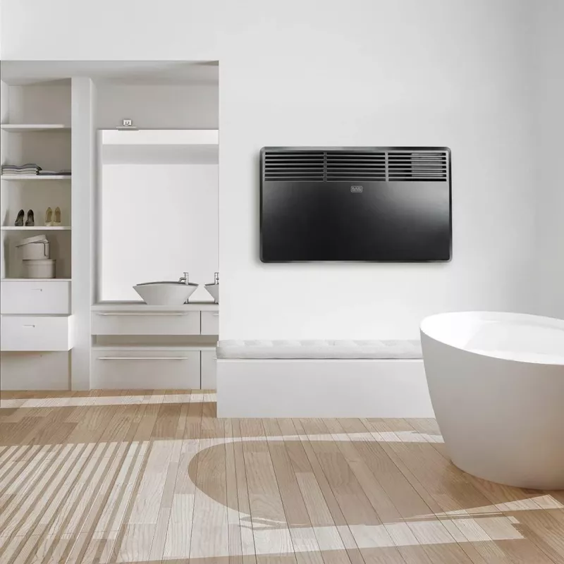 Aquecedor de parede por convecção Black+Decker BXCSH1200E
